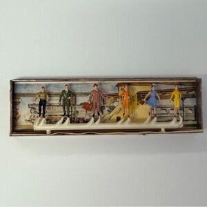 Walter Merten Berlin Miniatur Plastiken Train Platform Diorama 2295 West Germany